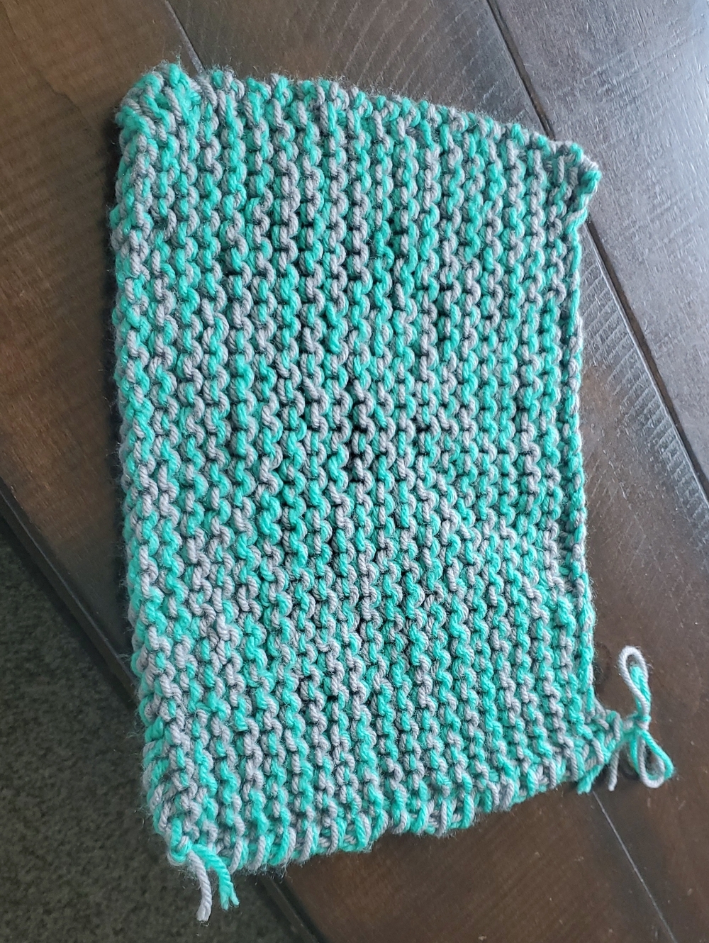 Handmade Chunky Hazy Daze Dishcloth